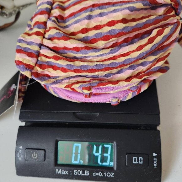 Lot of 2 No Boundaries Bandeau Bikini Top Striped Size Small (3-5) - Picture 9 of 9